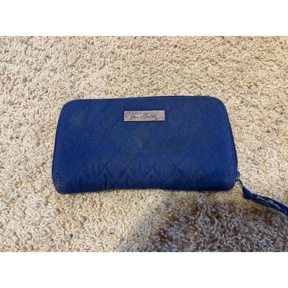 Vera Bradley Accordion Wallet Lapis - Picture 1 of 2
